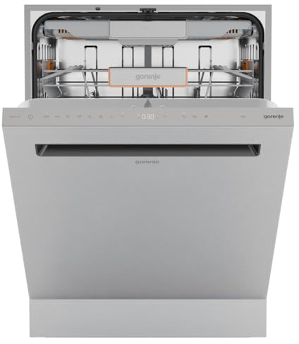 Gorenje ULTRA16BUWIFIX Geschirrspüler/Unterbaugerät/60 breite/16 Maßgedecke/6 Programme/EU Made/TotalDry/Status LED-Licht/FlexUse/Total AquaStop/MultiClack/EEK: B/Einbaumaße (HxBxT):82 x 60 x 57,5 cm