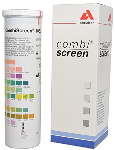 ANALYTICON - COMBISCREEN® PLUS Urinstreifen mit Ascorbinsäure-Schutz, 10 Parameter, 24061