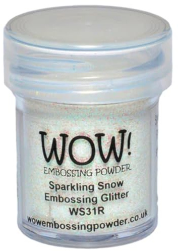 Wow! Embossing Powder Wow.Embossing-Puder, 15 ml, glitzernder Schnee