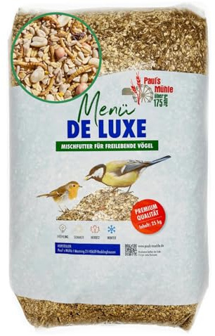 Pauls Mühle Wildvogelfutter Deluxe 25 kg