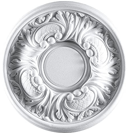 Elegante Decken-Rosette aus Styropor