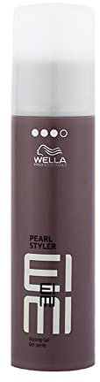 Wella EIMI Pearl Styler – Haargel mit perlglänzendem Finish und UV-Schutz – schnell einziehendes Styling Gel mit flexiblem, starkem Halt für ein texturiertes Styling – 1 x 100 ml
