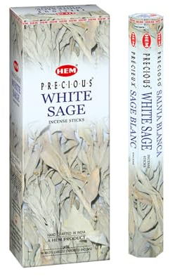 White Sage 120 Incense Sticks (6 x 20 stick packs)