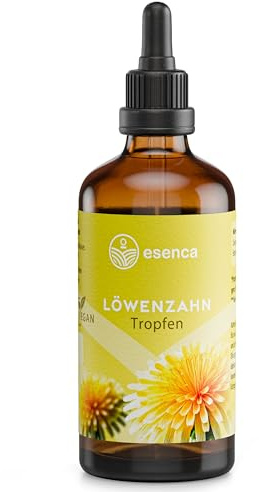 Löwenzahn Tropfen - 100ml - Bitterstoffe - Mit Löwenzahnwurzel - 100% Vegan - Ohne Künstliche Zusätze - Einfache Dosierung