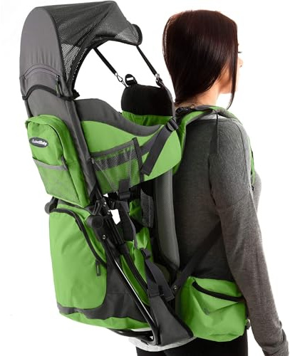 Luvdbaby Kraxe Kindertrage bis 18 Kg - Ergonomisch Kindertragerucksack für Kinder - Premium Toddler Carrier - Baby Tragerucksack - Babytrage Rückentrage Kleinkind