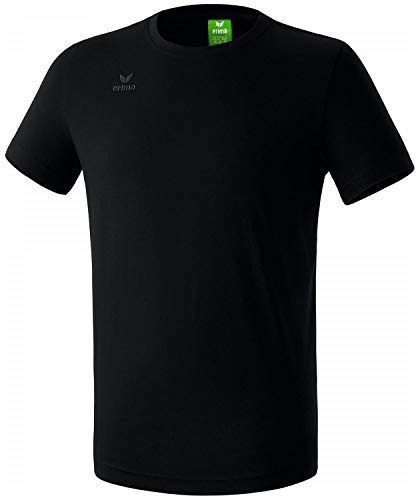 Erima Unisex Kinder Basic Teamsport T-Shirt (208330), schwarz, 164