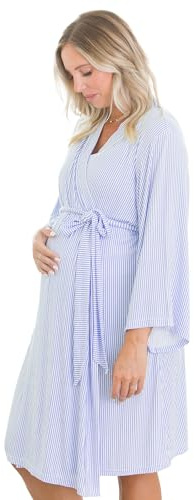RuffleButts SoftSnooze Viskose von Bamboo Damen One Size Umstandsmantel