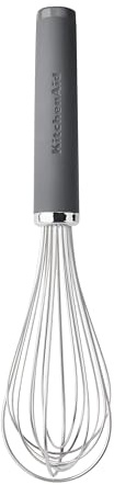 KitchenAid Schneebesen mit Softgrip - Holzkohle Grau