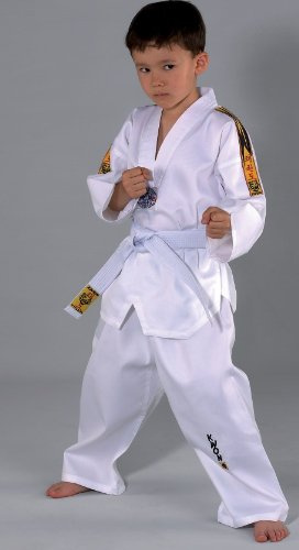Kwon® Taekwondo Anzug mit Gürtel 551005 Tiger TKD Kinder Kids Junior