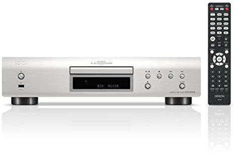 Denon DCD-900NE HiFi CD Player - Silber | CD Spieler, Hi-Res, Unterstützung von CD, CD-R/RW, MP3, WMA und USB,