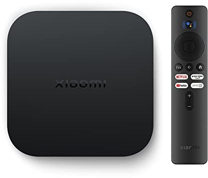 Xiaomi TV Box S (2nd Gen) 4K Ultra HD Streaming Media Player, 2GB RAM + 8GB ROM mit IR-Fernbedienung, Dolby Vision und HDR10+, DTS-HD Sound, Wireless Projection