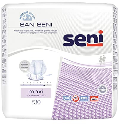 San Seni maxi (3 x 30 Stk.) Inkontinenzvorlage bei schwerer Inkontinenz