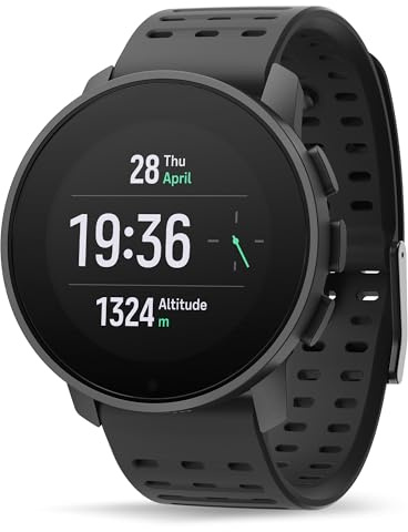 SUUNTO 9 Peak Pro Multisport Uhr - Robust Outdoor Smartwatch, Saphirglas Bildschirm & 100m Wasserdicht, Leicht & Dünn, Präzise GPS, Lange Akkulaufzeit, Pulsmessung am Handgelenk