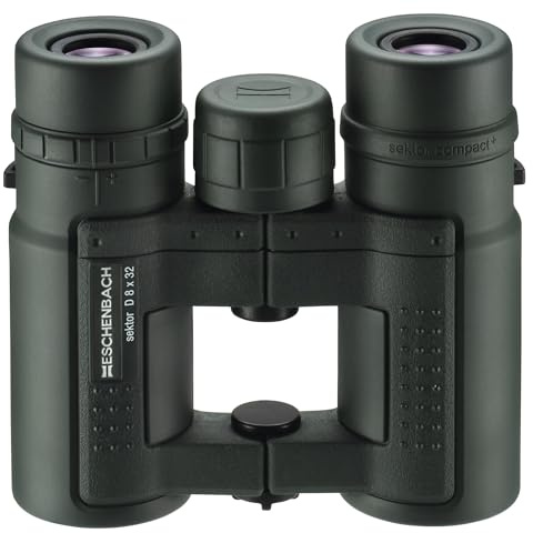 Eschenbach Optik Sektor D 8x32 Fernglas | Leichtes, kompaktes Allround-Fernglas mit brillanter Farbwiedergabe für Wanderungen und Naturbeobachtungen