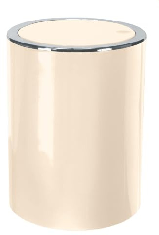 Kleine Wolke Kosmetikeimer CLAP Natur 5 Liter | Schwingdeckeleimer