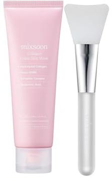 Collagen Glass Skin Mask - Intensive PDRN Peel-Off-Gesichtsmaske, 80ml | Intensive PDRN & Peptide Treatment, French Low Molecular Collagen Peel-Off Face Mask for Wrinkles & Elasticity