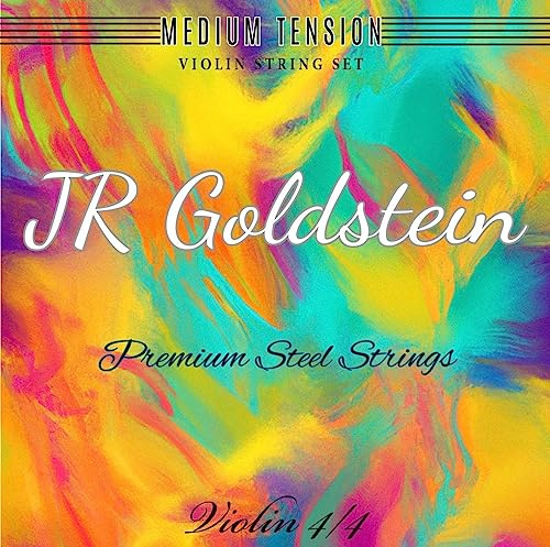 Premium Violinsaiten Geigensaiten 4/4 Goldstein – klarer Klang, für Schüler & Fortgeschrittene
