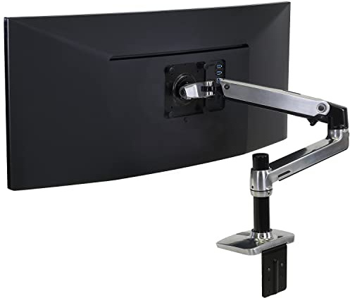 Ergotron ErgoXS LX Monitor Arm, Tischhalterung, Aluminium