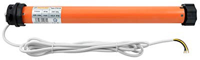 3T-MOTORS Rollladenmotor 3T45-20 (Zugkraft 20 Nm/40 kg) für 60 mm 8kant Rollladenwelle (SW60), mit mechanischen Endschaltern, einfache Montage mit Zubehör, Rollladenantrieb