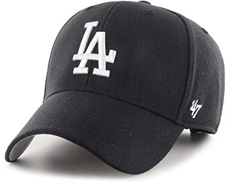 47 Los Angeles Dodgers MLB Most Value P. Schwarz Verstellbare Cap One-Size