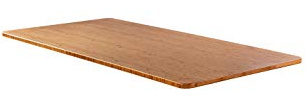 Könighaus - AGIL - hochwertige Bambus Massivholz Tischplatte passend für ergonomisch höhenverstellbare Schreibtische - 140 x 70 x 2 cm - (Massivholz Bambus)