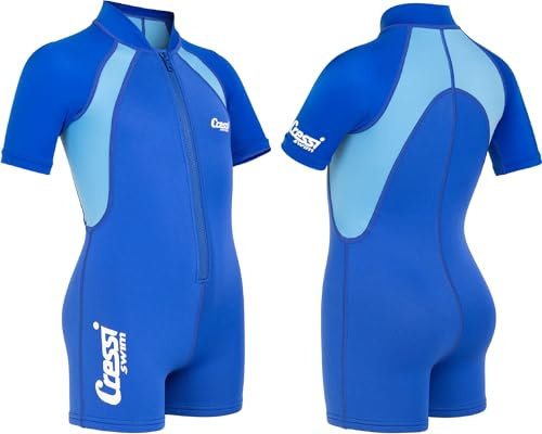 Cressi Kid Shorty Wetsuit Blue 1.5mm 3 Age