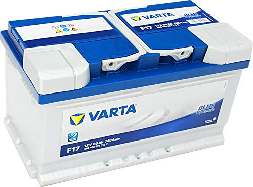 Varta lead acid, F17 Blue Dynamic Autobatterie, 58380 , 12V, 80 Ah, 740 A