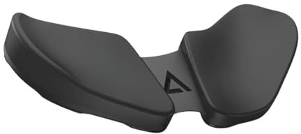 DELTAHUB Carpio 2.0 – Ergonomische Handgelenkauflage, Rechts, S, Schwarz | Ergonomische Handballenauflage gegen Handgelenkschmerzen, gleitet mit der Maus, für PC & Gaming, Größen S/L, Links & Rechts