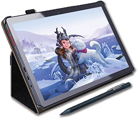 PicassoTab X Zeichentablett • Kein Computer erforderlich • Zeichen-Apps & Tutorials • 4 Bonus-Artikel • Stylus-Stift • Tragbar • Eigenständig • 10-Zoll-Bildschirm • Für Digitale Grafik-Künstler • PCX