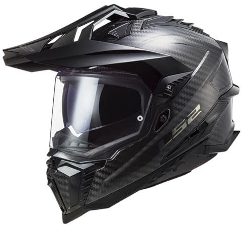 LS2 MX701 Explorer C Carbon Motocross Helm (Carbon,XL (61/62))