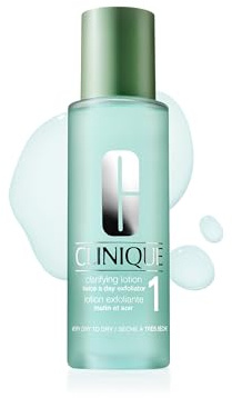 Clinique Clarifying Lotion 1 | Sanftes tägliches Gesichtspeeling für sehr trockene Haut | sanft + gründlich