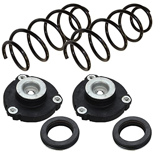 BESTPRICE ATP 2x Fahrwerksfeder vorne Schraubenfeder links & rechts, 2x | Kompatibel mit: SEAT CORDOBA, IBIZA III, SKODA FABIA I, FABIA I Combi, FABIA I Praktik, FABIA I Stufenheck, VW POLO