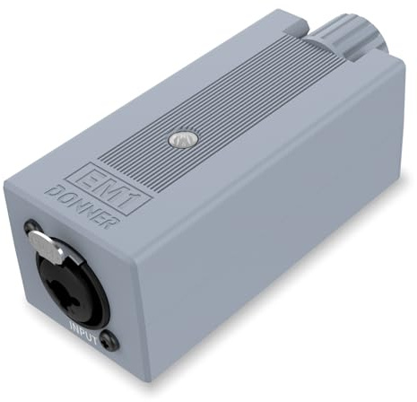 Donner Amplifier Kopfhörer Portable, In-Ear Monitor Kopfhörerverstärker Bühnenverstärker Analog Wandler, Clip-on In-Ear Wiederaufladbarer tragbarer persönlicher