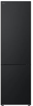 LG GBV22NCCEP Kühl-/Gefrierkombination – Smart Inverter Compressor, Total No Frost, Modern Flat Door Design, Matt Schwarz Metallic, Energieeffizienz C