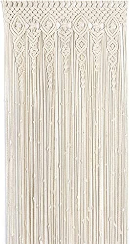 Ndier Wand Behang Gewebter Tapisserie Behang Raum Teiler VorhäNge Hochzeits Vorhang Boho Wand Dekor, 90 x 180 cm
