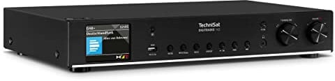 TechniSat DIGITRADIO 143 (V3) – HiFi-Tuner, Internetradio, DAB+ | Digital Radio, Bluetooth-Audio-Streaming, Spotify Connect, Wurfantenne, Fernbedienung, Breite 43,5 cm, schwarz