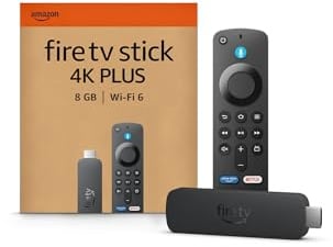 Amazon Fire TV Stick 4K Plus, mit Unterstützung für Wi-Fi 6 sowie Streaming in Dolby Vision/Atmos und HDR10+