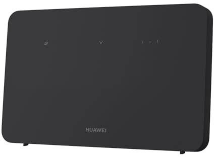 Huawei 4G CPE 5, LTE-WLAN-Router mit 400 Mbit/s, Wi-Fi 6, 4G-Nano-SIM-Steckplatz entsperrt, Keine Konfiguration erforderlich, 128 Geräte verbinden, Visualisierte WLAN-Diagnose, 30 Monate Garantie
