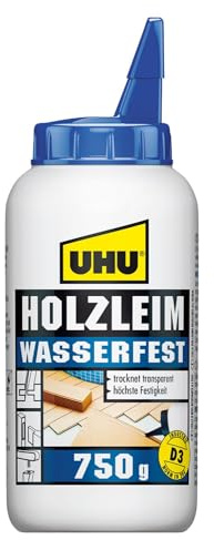 UHU Holzleim WASSERFEST, Flasche 750g