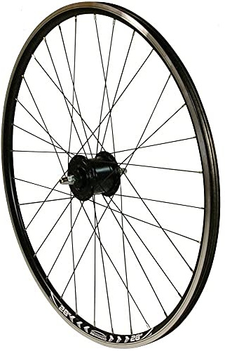 Redondo 28 Zoll Vorderrad Laufrad Schwarz Hohlkammer Felge Nexus DH-C3000 Nabendynamo