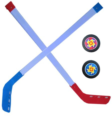 Eishockeyschläger - Fähigkeitsentwicklung Hockeyschläger Kinder | Einsteigertraining Jugend-Streethockeyschläger | Kinder-Street-Hockeyschläger Und Ball-Set Für Hinterhöfe, Rasenflächen, Spielplätze