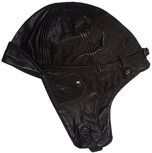 Mil-Tec Unisex -12425002 Flughelm, Schwarz, GR.M/57-58 EU