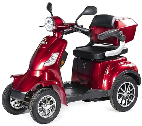 VELECO Seniorenmobil 4-Rad Elektromobil ElektroRoller 1000W FASTER