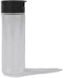 Tupperware Durchblick-Quetschflasche 360 m schwarz Ketchupl Mayonaise Dip Soße 37098