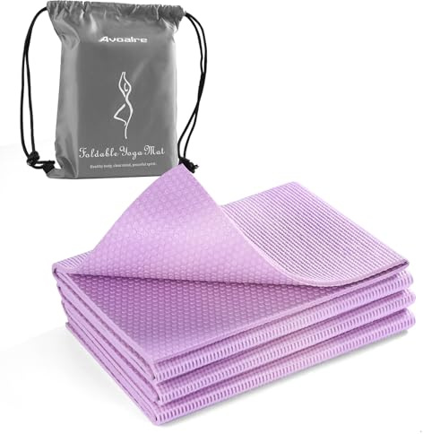 Avoalre Yogamatte mit einer Tasche Handliche 173cmx61cmx5mm