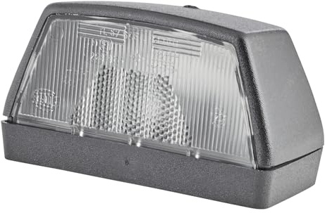 HELLA 2KA 003 389-081 Kennzeichenleuchte - Kennzeichenbeleuchtung - Anhänger - Halogen - Anbau/PG-Verschraubung - ECE/ADR/GGVS - links/rechts