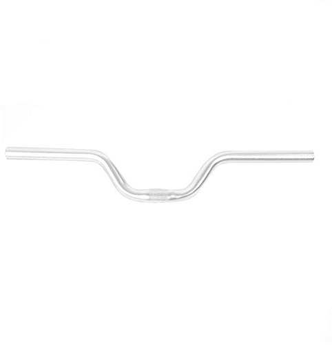 Fahrradlenker, Leichtes Aluminium Mountainbike Rennrad Fixed Gear Bar Lenker 25.4mm (silber)