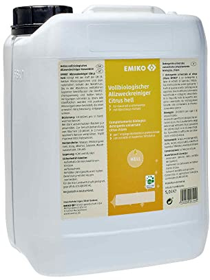 EMIKO Allzweckreiniger Citrus 5L Reiniger mit Effektiven Mikroorganismen und Waschnussextrakt