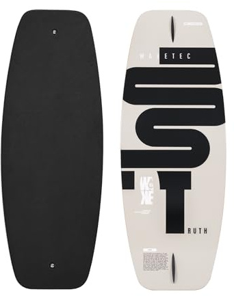 Waketec Wakeskate Truth, Eva Flat-Deck Board, Länge 41'-43', bis 100 kg Körpergewicht, für Boot & Seilbahn