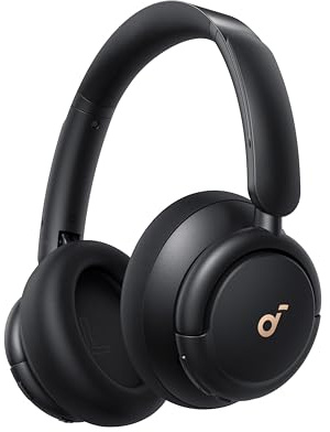 soundcore by Anker Q30 Bluetooth Kopfhörer, Hybrid Active Geräuschisolierung, Individuelle Modi, Hi-Res Sound, EQ in App, 40h Akku, bequemer Halt, Verbindung von 2 Geräten (Schwarz)